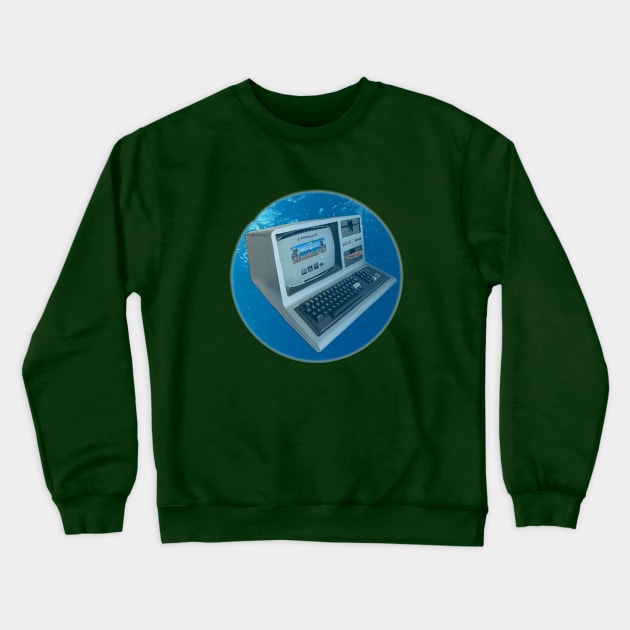 Undersea Computing 101 Crewneck Sweatshirt by Manatee Max